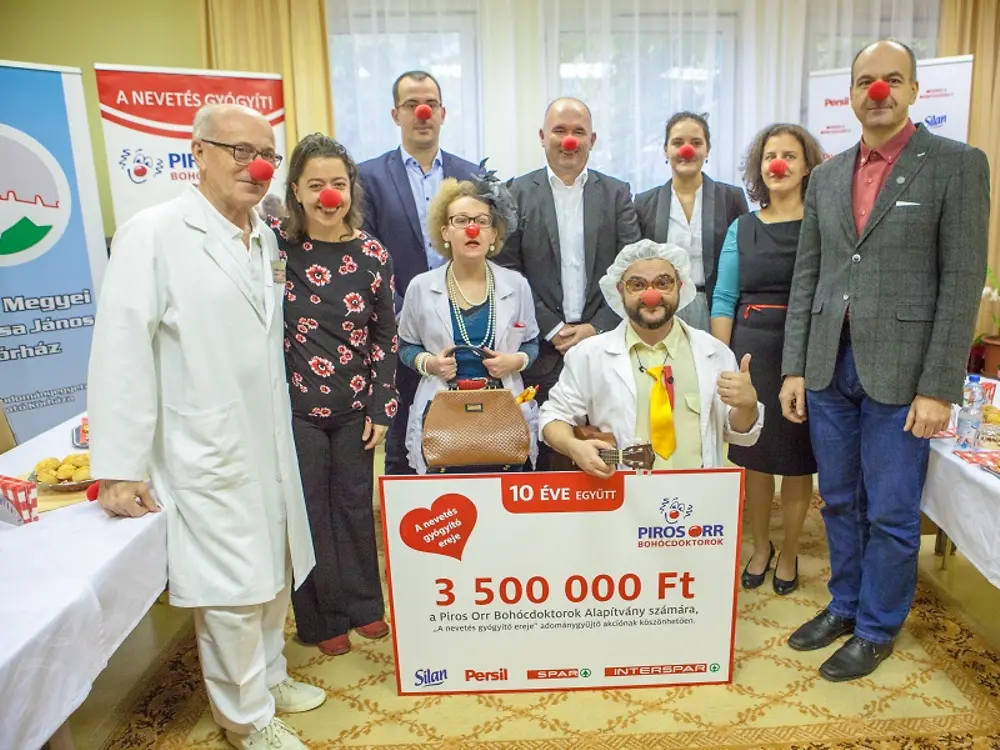 A látogatott gyerekkórházak számának bővítésére a Henkel és a SPAR Magyarország támogatásával és vásárlóinak segítségével volt lehetőség, akik összesen 3,5 millió forintot gyűjtöttek össze