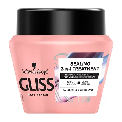 Gliss Split Ends Miracle Intenzív tégelyes pakolás