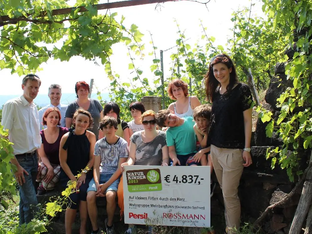 Die Wohngruppe Weinberghaus aus Radebeul geht mit der Fördersumme auf Entdeckungsreise in die Natur