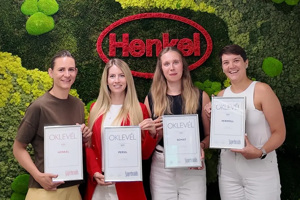 A Henkel és három márkája is Magyarország vezető Superbrands márkái között