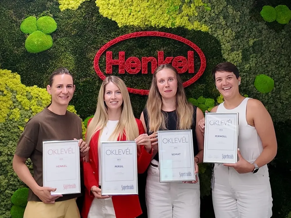 A Henkel és három márkája is Magyarország vezető Superbrands márkái között