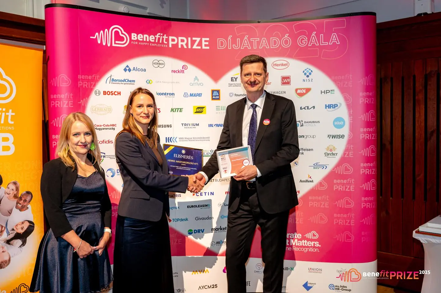 A Henkel idén is elhozta a BeneFit PRIZE nagyvállalati kategória fődíját