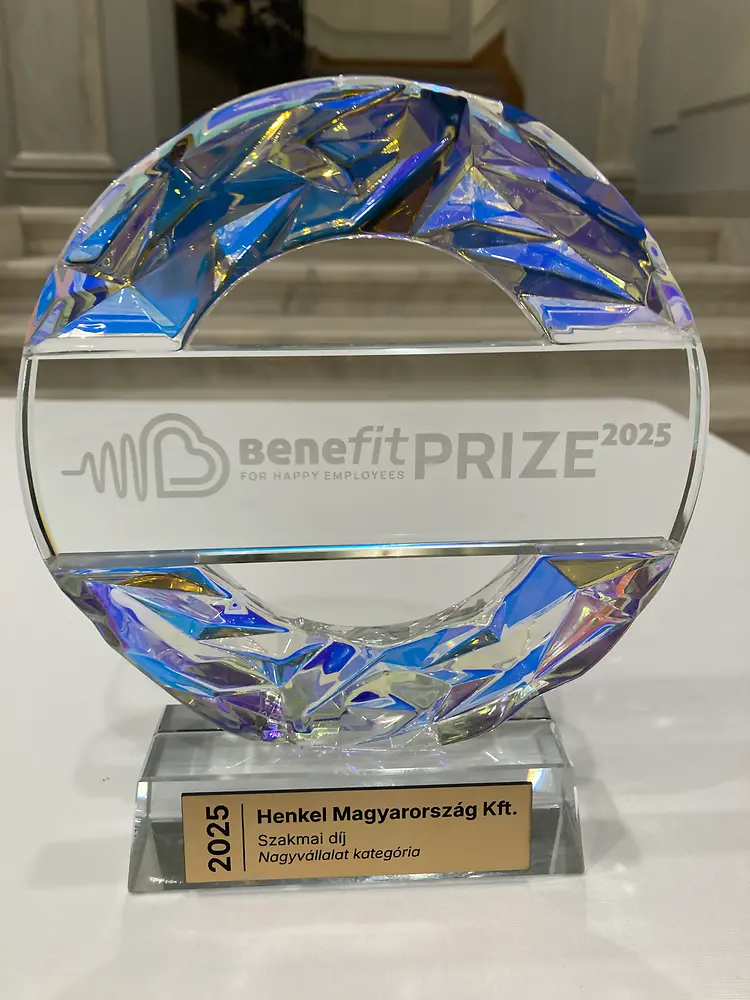 A Henkel idén is elhozta a BeneFit PRIZE nagyvállalati kategória fődíját