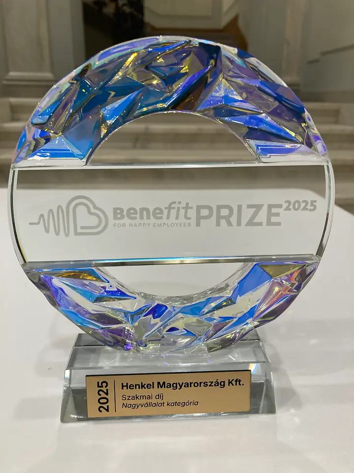 A Henkel idén is elhozta a BeneFit PRIZE nagyvállalati kategória fődíját