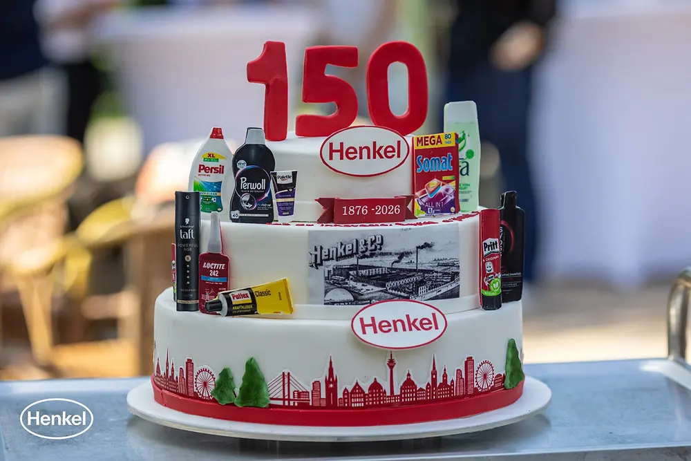 
A 150 éves jubileumi mérföldkő megünnepléséhez a magyarországi Henkel-csapat is méltó keretet teremtett